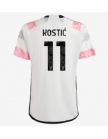 Juventus Filip Kostic #11 Venkovní Dres 2023-24 Krátký Rukáv